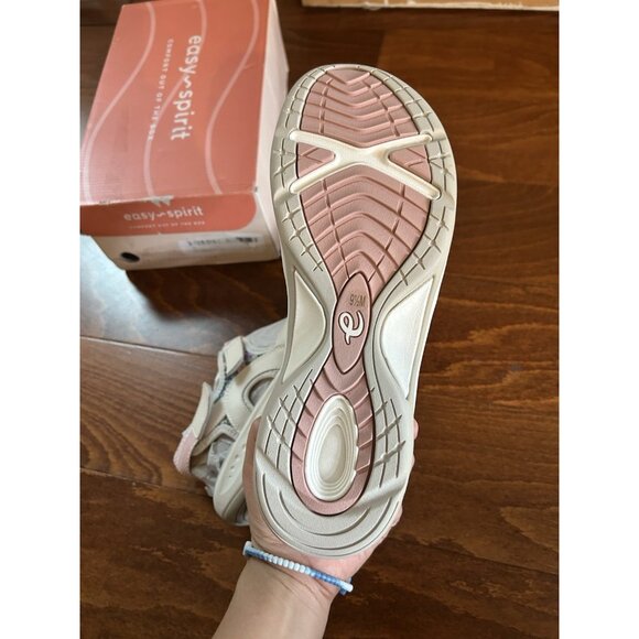 Easy Spirit Esplash Women's Water-Resistant Sport Sandals White Floral NEW 9.5 M - Picture 7 of 7